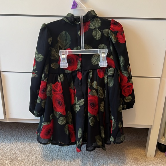 🆕 black rose baby dress - Picture 2 of 7